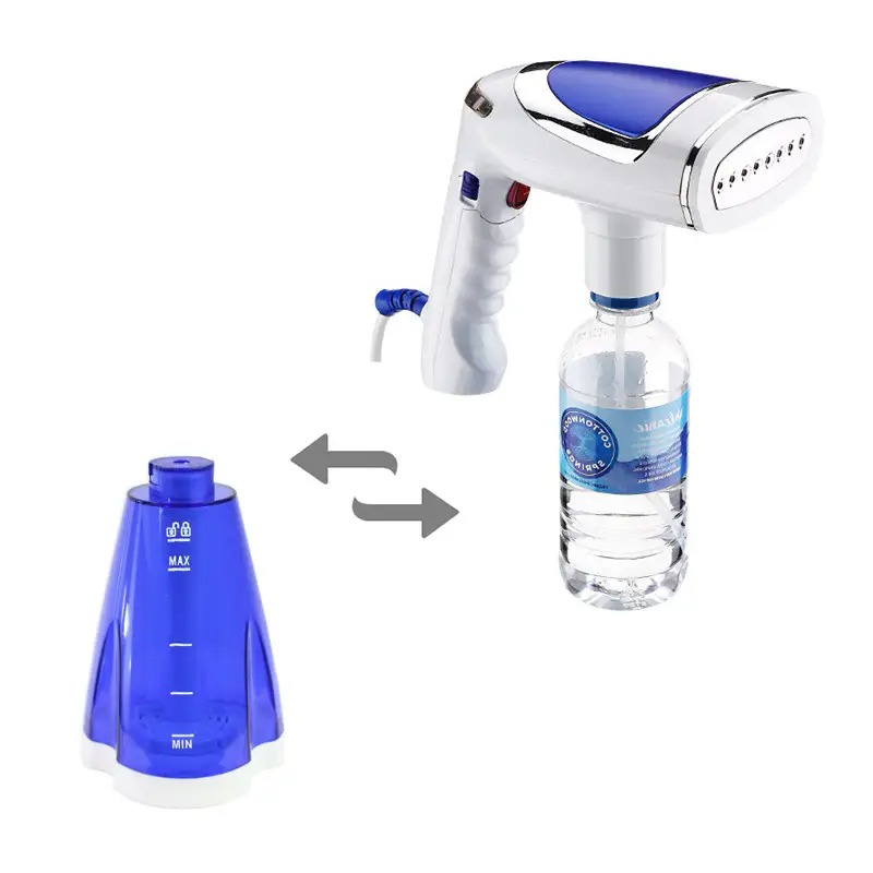 Ручний відпарювач для одягу Lesko JK-9558 з 3 насадками та терморегулятором бак 0,28 л 1600Вт Білий