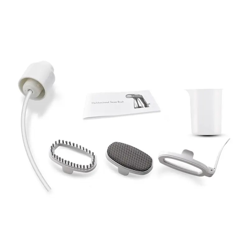 Ручний відпарювач для одягу Lesko JK-9558 з 3 насадками та терморегулятором бак 0,28 л 1600Вт Білий