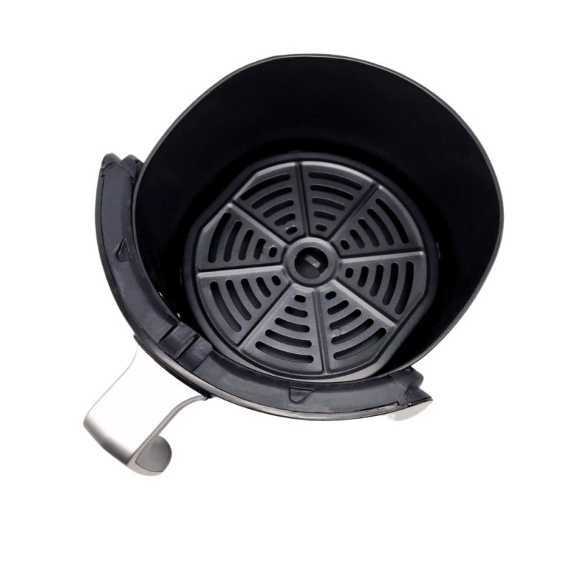 Электрическая аэрофритюрница безмасляная мультипечь с LCD дисплеем Zepline ZP-085 6л 3000 Вт Black