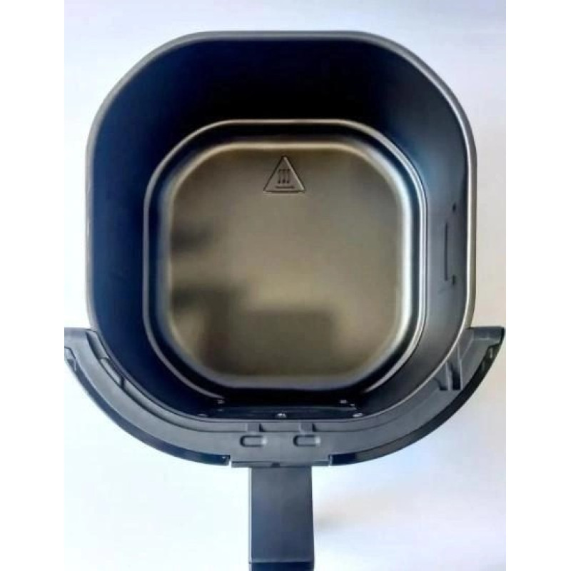 Аерофритюрница безмасляная с антипригарным покрытием и LCD дисплеем Rainberg RB-2242 6л 3800Вт Black