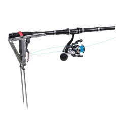 Автоматичний тримач для вудки самопідсікач підйомний кронштейн 47 см LEO 27475 Black