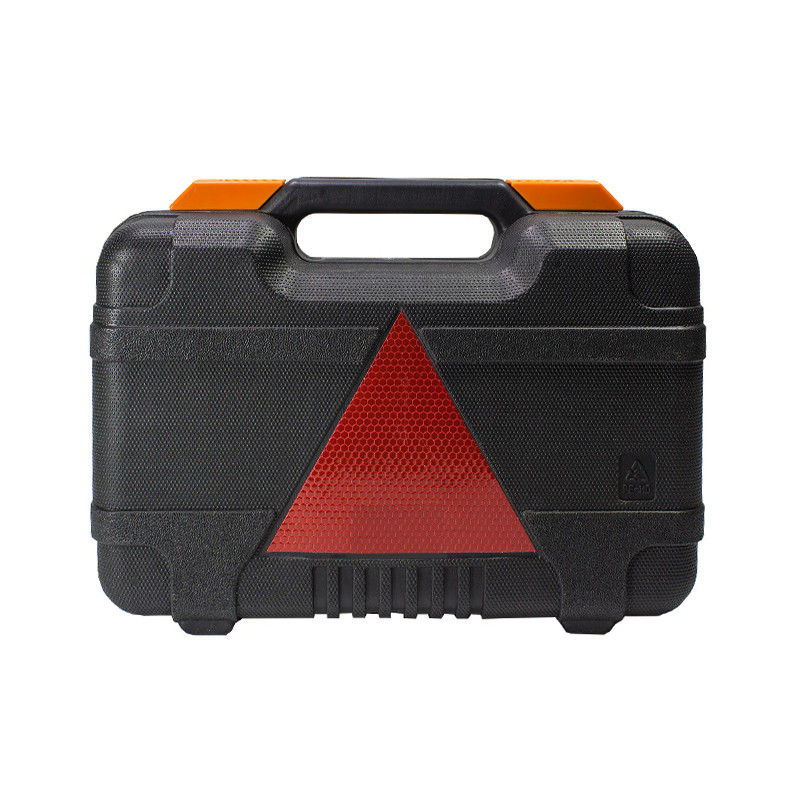 Набір для автомобіліста автомобільний компресор з дисплеєм та інструменти у пластиковому кейсі AIKESI LB-70SG Black