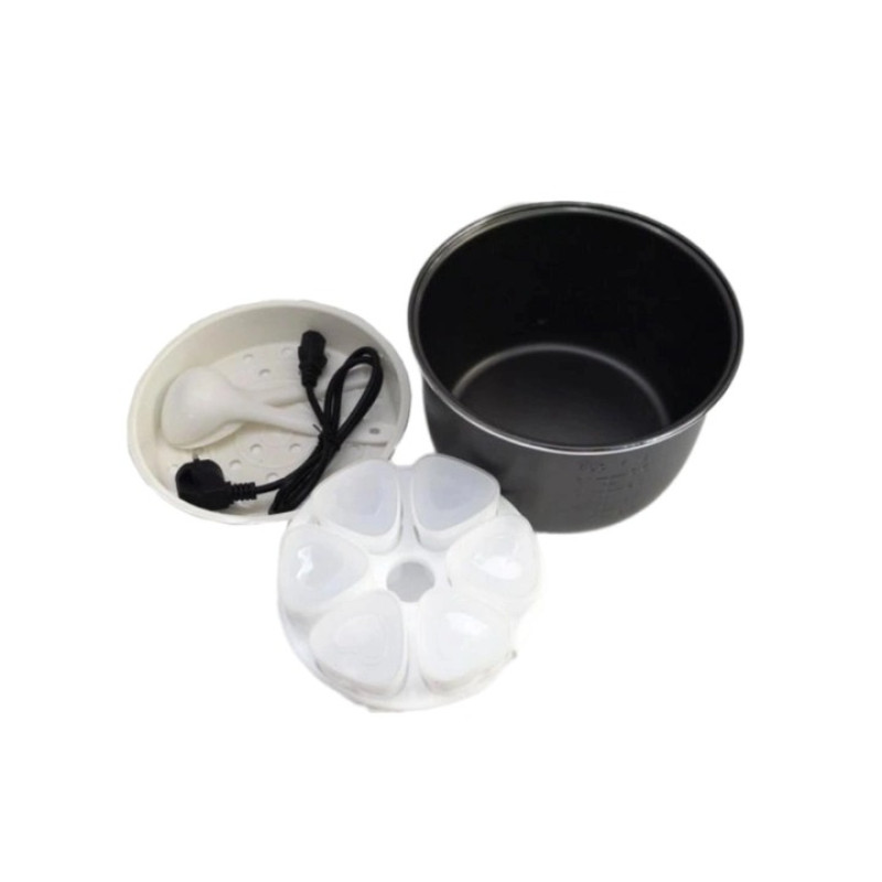 Мультиварка з йогуртницею 45 програм Rainberg RB-6209 1000 Вт Silver