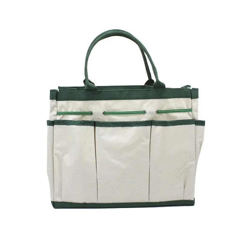 Набор садовых инструментов из 9 предметов с сумкой и пульверизатором Lesko CG-8502 Black/Yellow