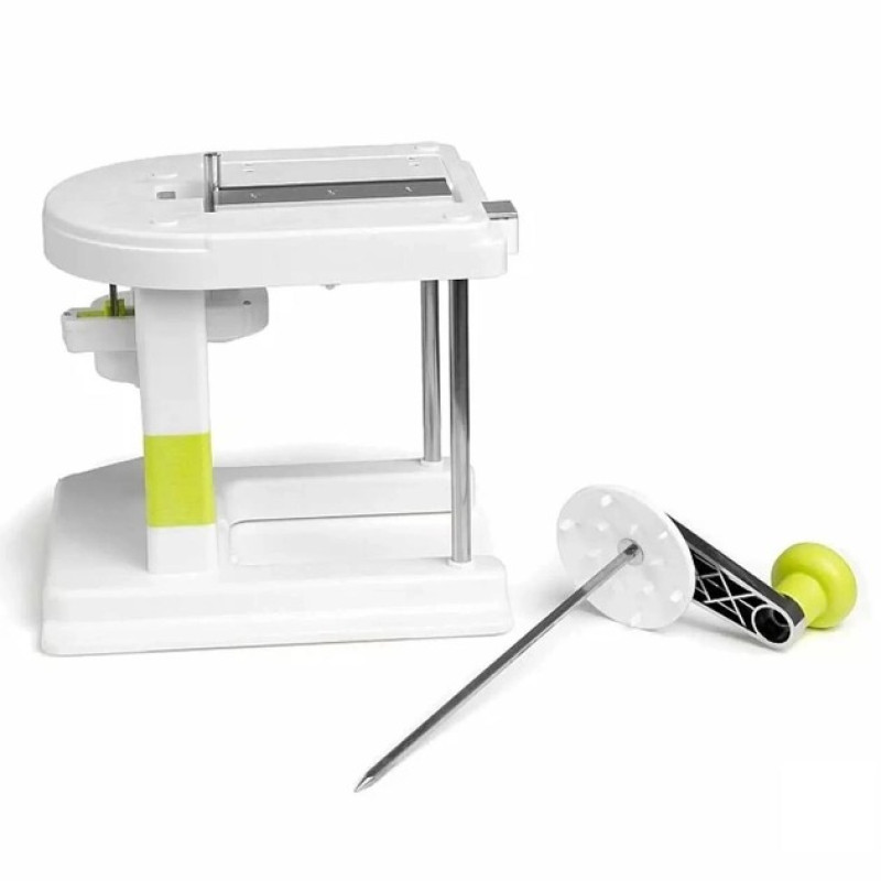 Овочерізка шатківниця для капусти ручна механічна Блискавка White/Green Овочерізка шатківниця для капусти ручна механічна Блискавка White/Green