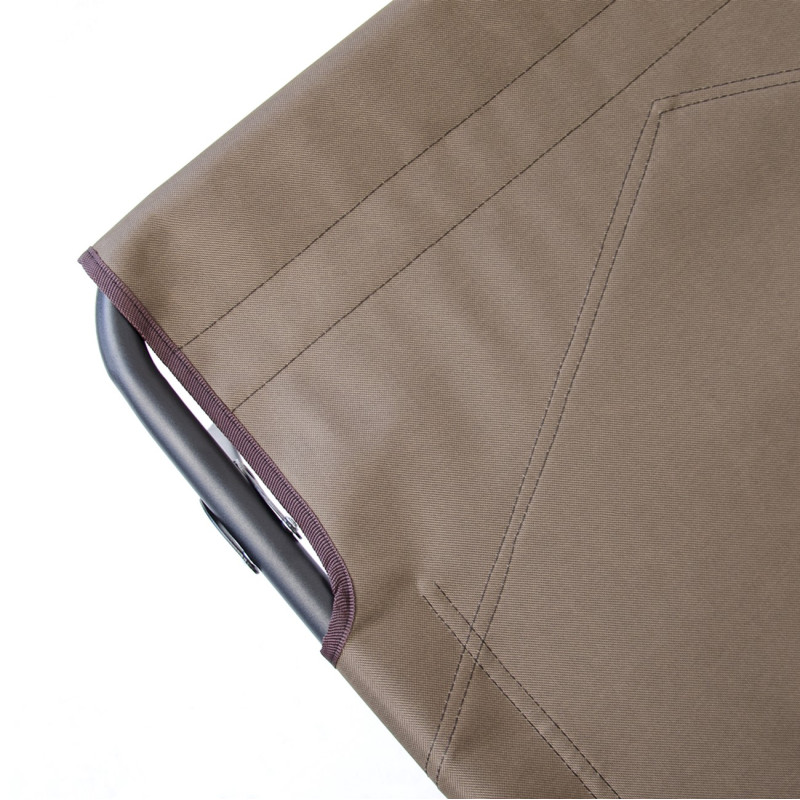 Розкладачка ліжко Just Sleep D25 з каркасом зі сталі до 120кг 37х68х200см Vitan (Brown) Розкладачка ліжко Just Sleep D25 з каркасом зі сталі до 120кг 37х68х200см Vitan (Brown)
