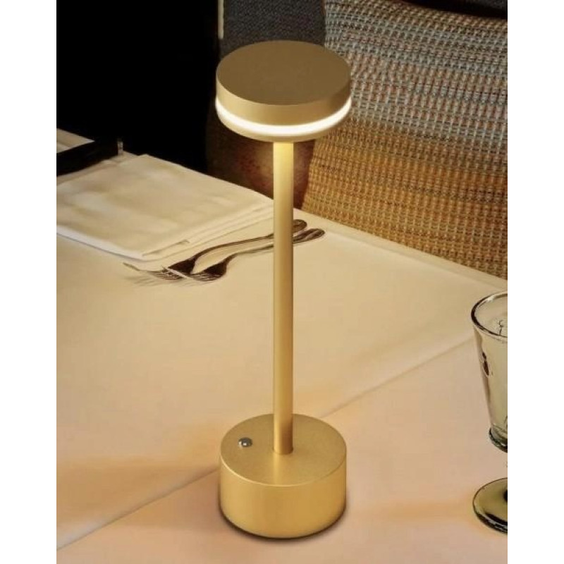 Бездротовий світлодіодний LED нічник з плавним монохромним затемненням A21 150лм 5Вт Golden