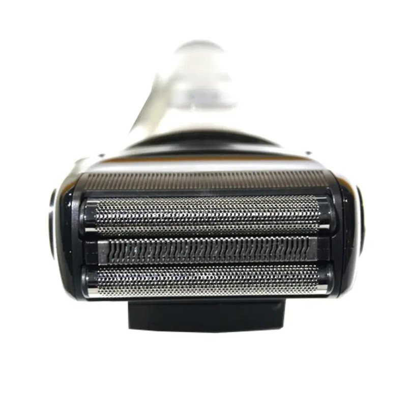 Електробритва акумуляторна з подвійними головками та індикатором зарядки для сухого та вологого гоління DSP IPX5 Black