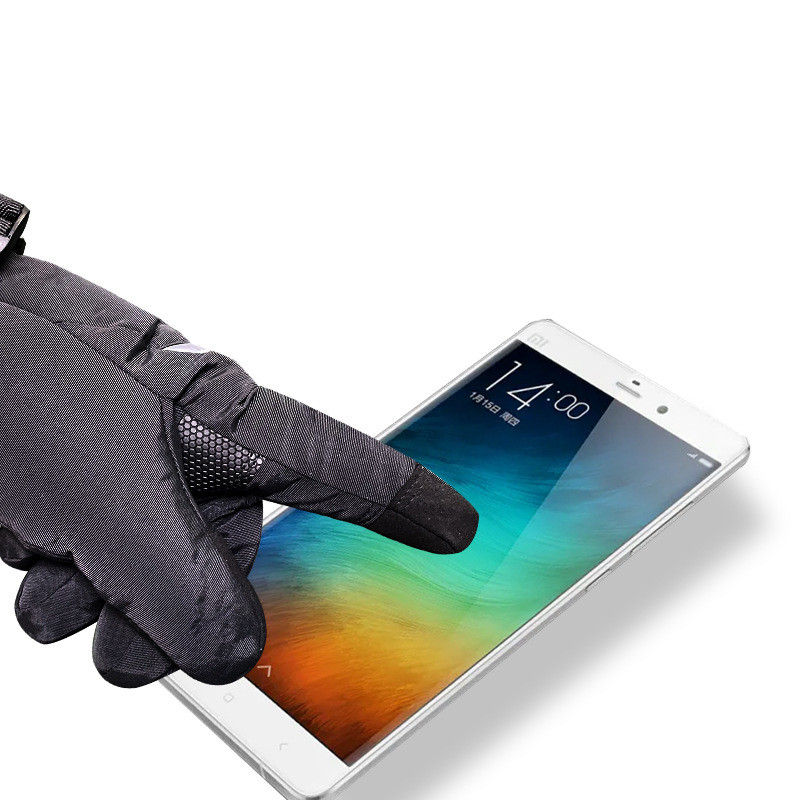 Рукавички з підігрівом для активного відпочинку на осінь-зиму з акумулятором 5000 мА Lesko YX207 Black/gray