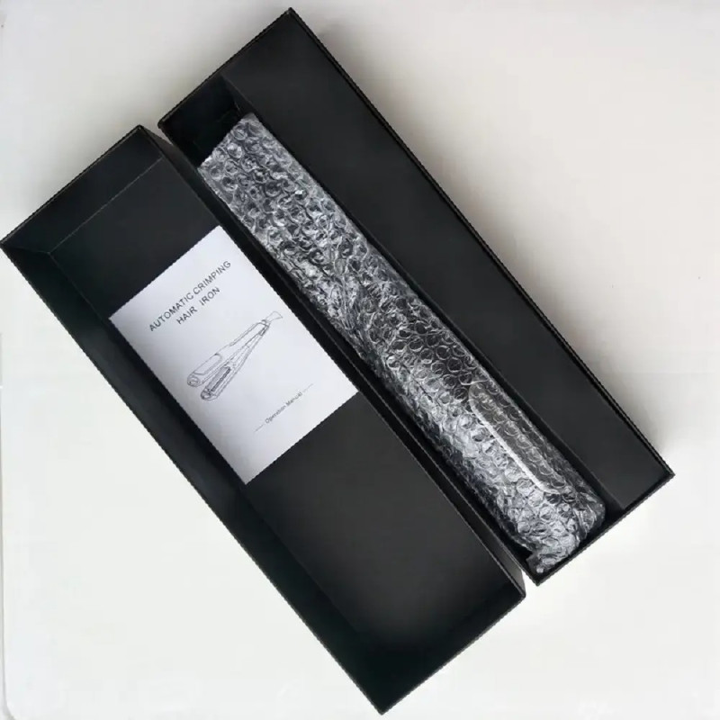 Плойка-автогофре з керамічним покриттям Hair Iron Automatic Crimping XR-8808 Чорний