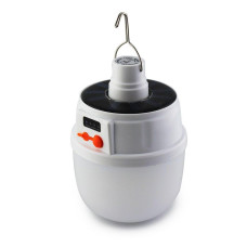 Лампа діодна акумуляторна для кемпінгу з гачком 5 режимів micro USB Bailong BL-2022 White