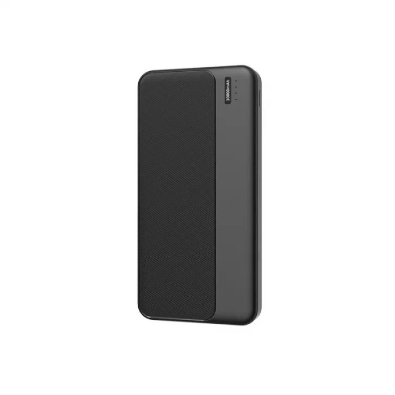 Повербанк Power Bank 10000mAh з індикатором стану батареї та розумною системою захисту Inkax PB-01A Black