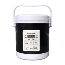 Автомобільна мультиварка для далекобійника 1.6л 180Вт 12/24В DMWD White/Silver