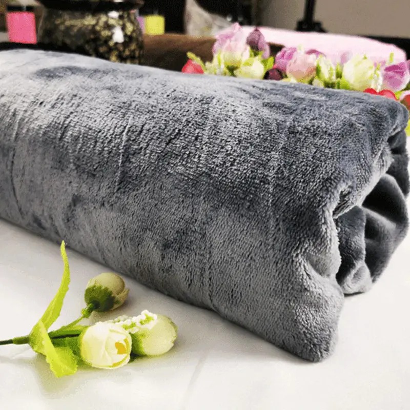 Електричний плед шаль-ковдра з підігрівом 3 режими роботи таймер Lesko 100*65 Gray