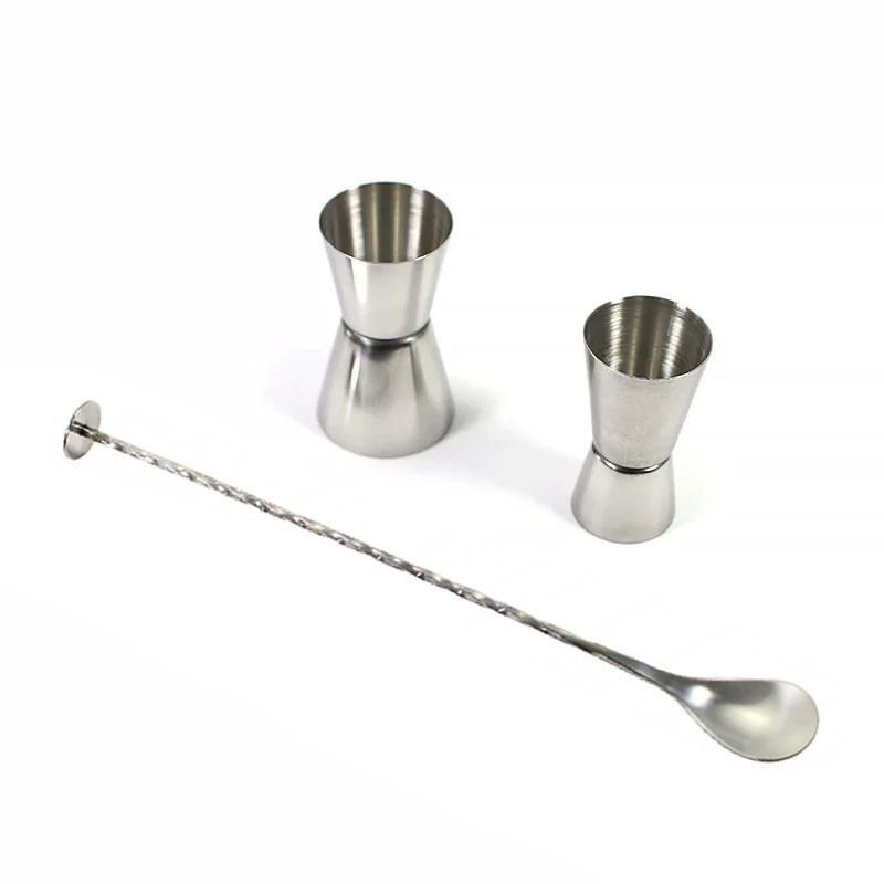 Набір для бару з нержавіючої сталі барний інвентар 10 предметів Youchen MC-9 Silvery