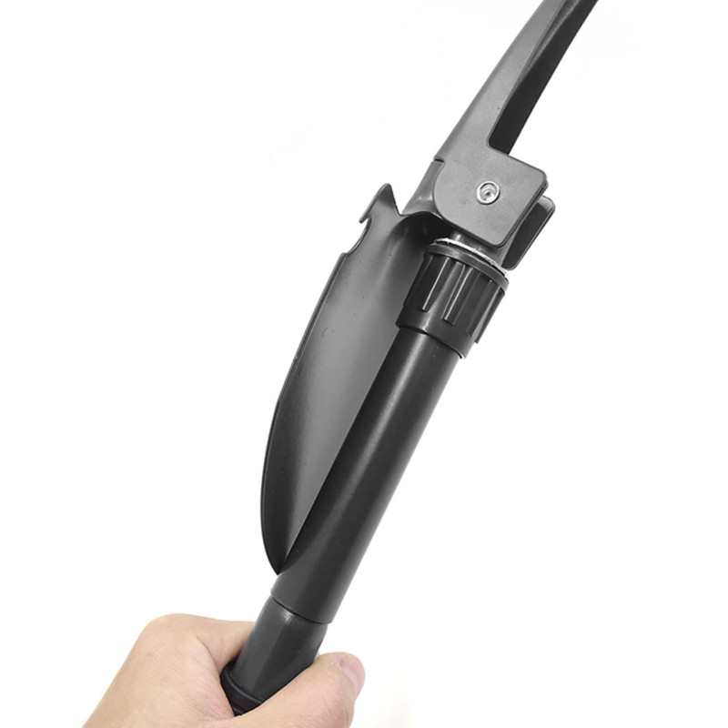 Лопата туристична складна з чохлом компасом 4 в 1 кирка пилка відкривачка Lesko LS1001 Black Лопата туристична складна з чохлом компасом 4 в 1 кирка пилка відкривачка Lesko LS1001 Black