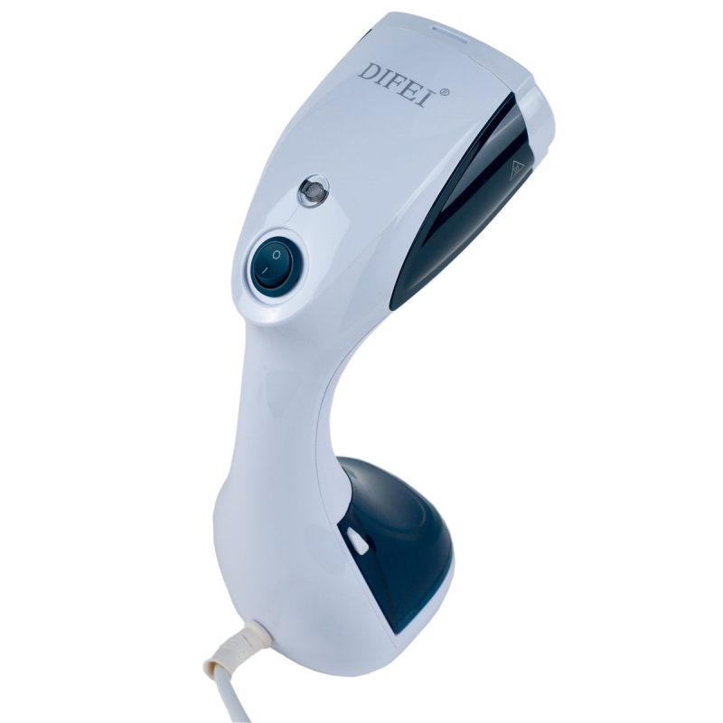 Вертикальний відпарювач для одягу ручна парова праска 1100 Вт Difei Handheld Garment Steamer DF-019A White