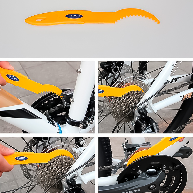 Комплект инструментов универсальный набор для чистки велосипеда с щетками West Biking 0719239 Yellow