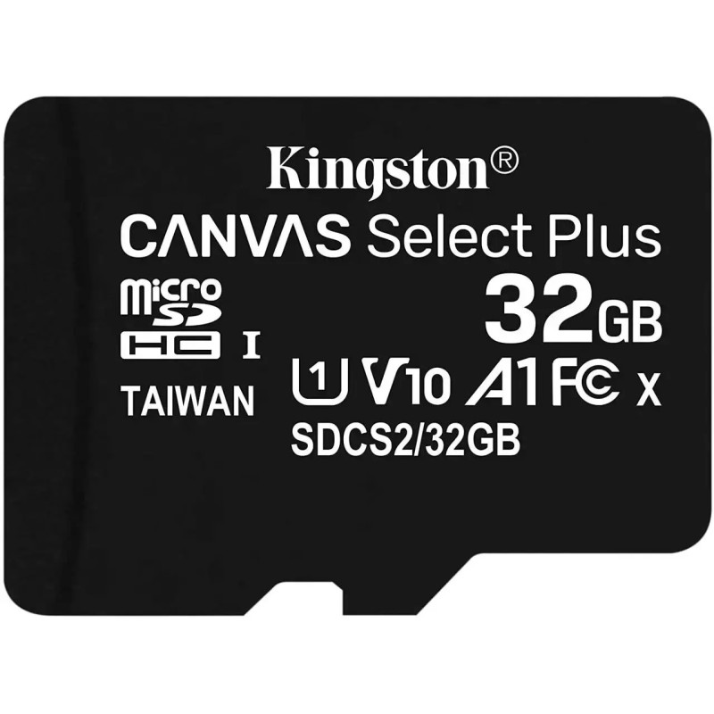Карта пам'яті Kingston micro SDHC 32GB Class 10 UHS-3 з адаптером SDCS2/32GBSP Чорний