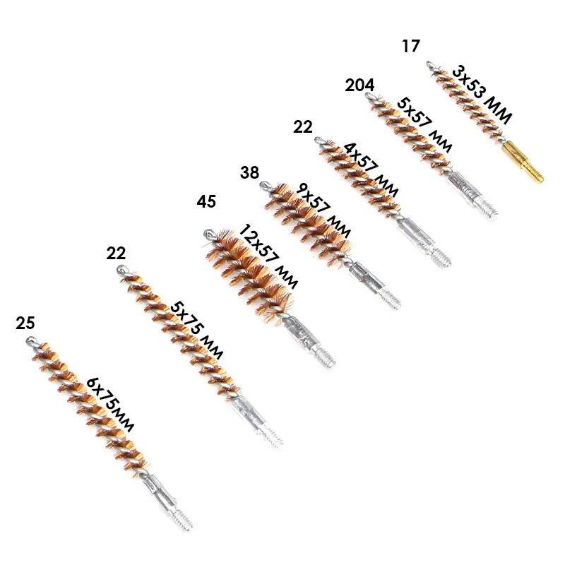 Набір для чищення зброї з 58 предметів в компактному пластиковому кейсі Lesko GK26