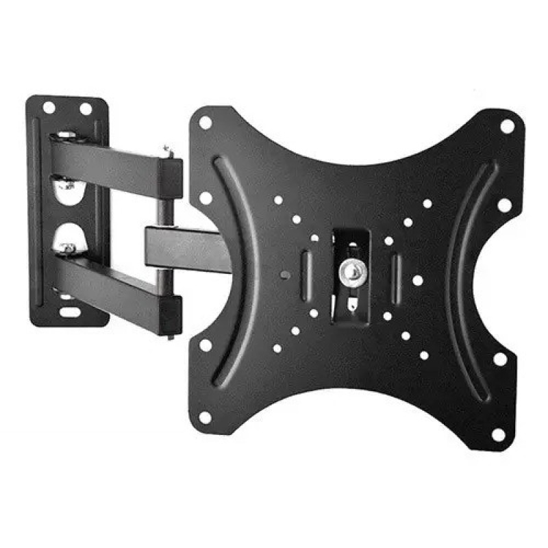 Настінний кронштейн для телевізора для 14"-42" діагоналі поворотний M-53 Black