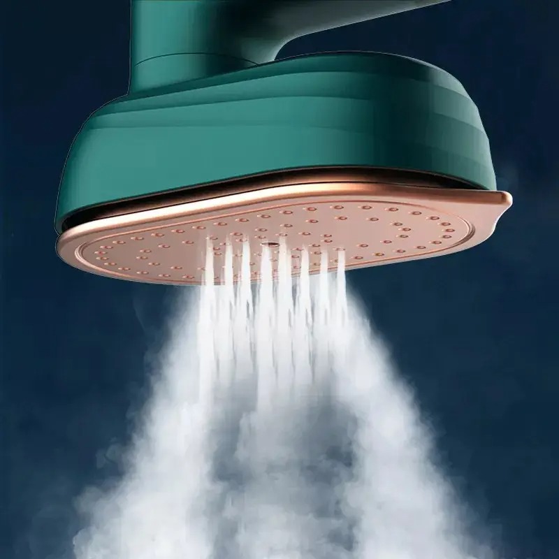 Портативна дорожня міні праска відпарювач для одягу електрична для сухого та вологого прасування 33 Вт Green