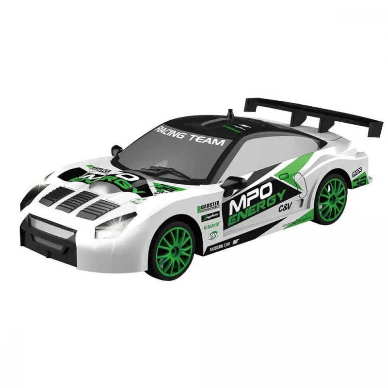 Машинка спортивна для дрифту на радіокеруванні з пультом Rally Series Nissan GT-R GT3 4WD Multicolor