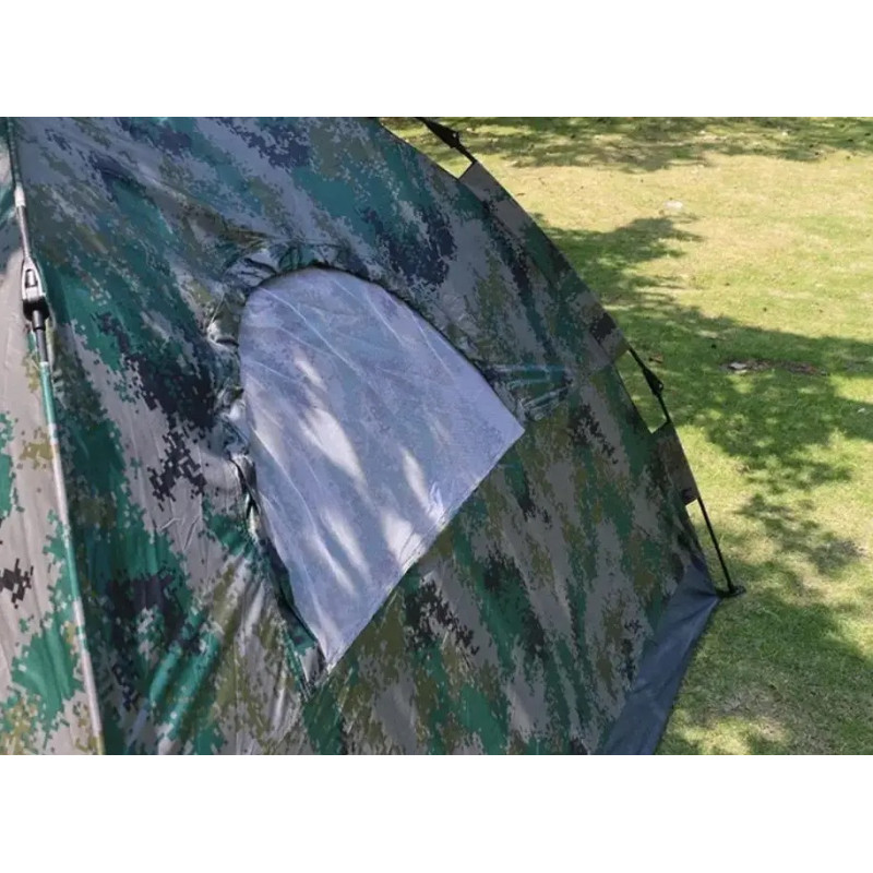 Туристичний автоматичний намет кемпінговий з каркасом на 4 місць 1-шаровий 200*250*150см Multicolor