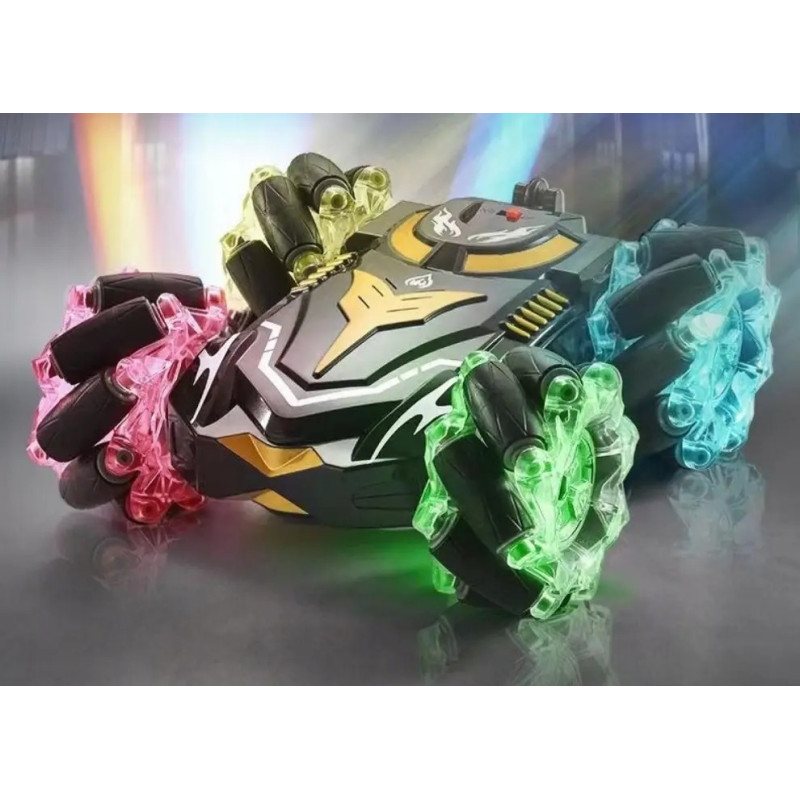 Машинка перевертиш трюкова з пультом на радіокеруванні 2.4GHz до 50м світиться Stunt Car H-6010 Black/Brown Машинка перевертиш трюкова з пультом на радіокеруванні 2.4GHz до 50м світиться Stunt Car H-6010 Black/Brown