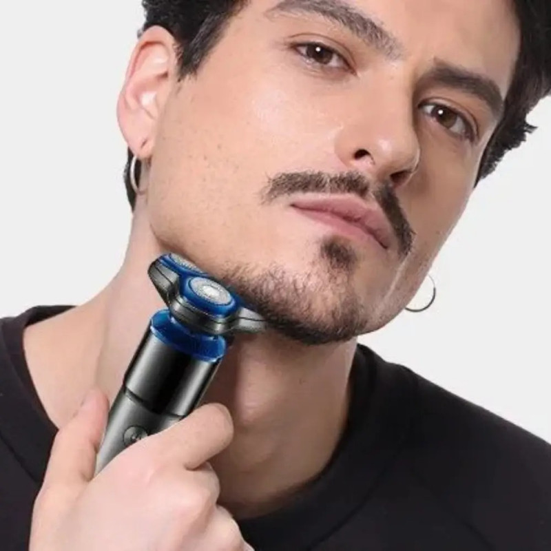 Електробритва роторна з плаваючими головками водонепроникна VGR V-325 5Вт IPX6 Grey