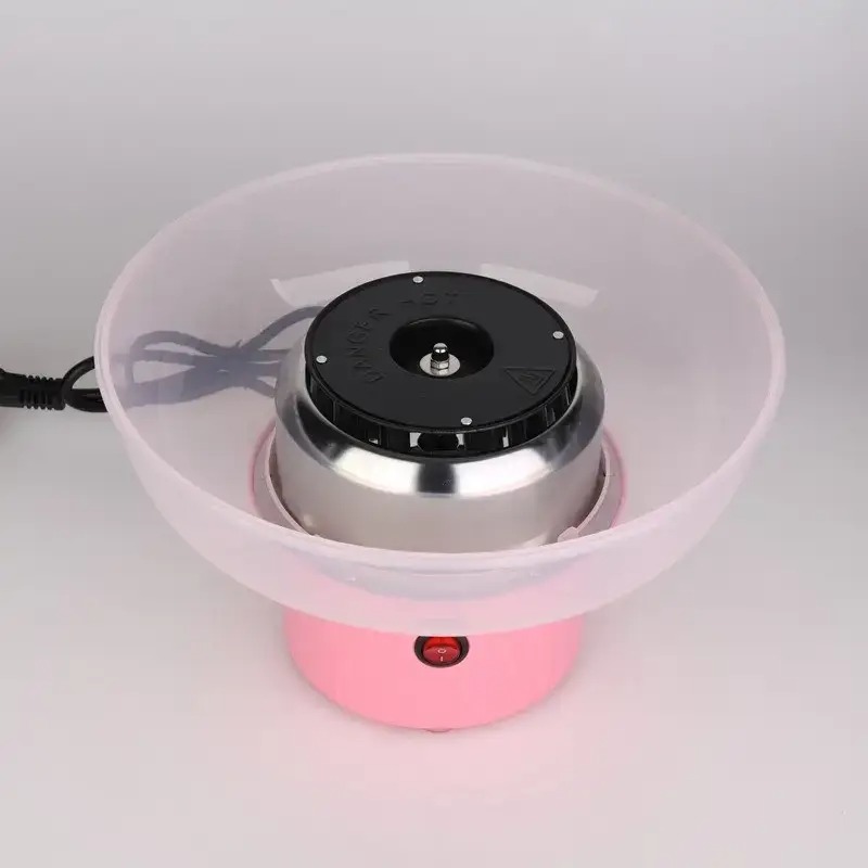 Домашній міні апарат для виготовлення цукрової вати Cotton Candy GCM-520S Pink