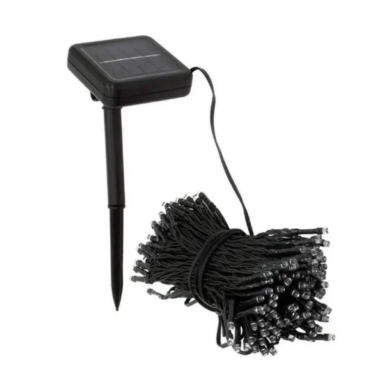 Світлодіодна гірлянда із сонячною панеллю 100 LED світлодіодів 11м SF-14 Multicolor Світлодіодна гірлянда із сонячною панеллю 100 LED світлодіодів 11м SF-14 Multicolor