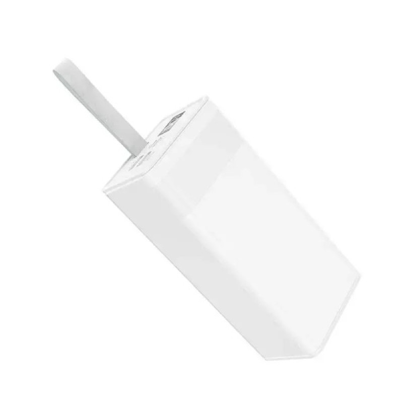Портативний зарядний пристрій 50000 mAh швидкого заряджання 22,5W та ліхтариком K-506 Білий