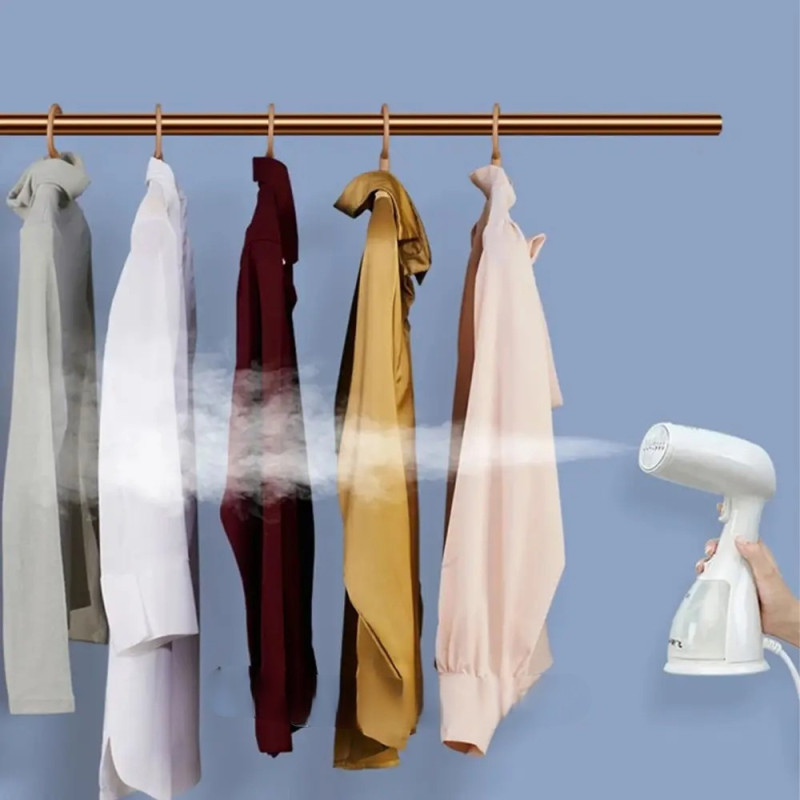 Вертикальний ручний відпарювач для одягу 1600W швидке нагрівання RAF SKY RS7051 White