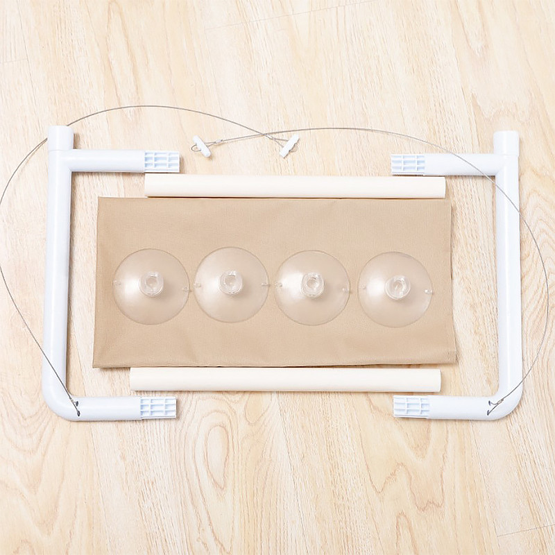 Віконна підвісна лежанка для котів на присосках 55*35см Taotaopets 072202 White