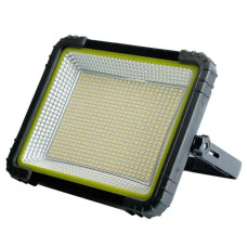 Портативна LED лампа 110 Вт прямокутна з акумулятором для фотостудії 3000K-6000K водостійка MM600 Black