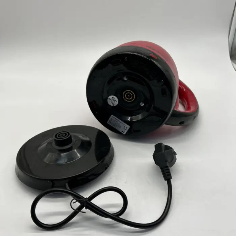 Електрочайник з дисковим нагрівальним елементом 2л автоматичне вимкнення 2000 Вт Rainberg RB-901 Red