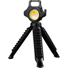 Ліхтарик з тринога акумуляторний 500 мАг карабін 7 режимів Type-С w5133-2 Black