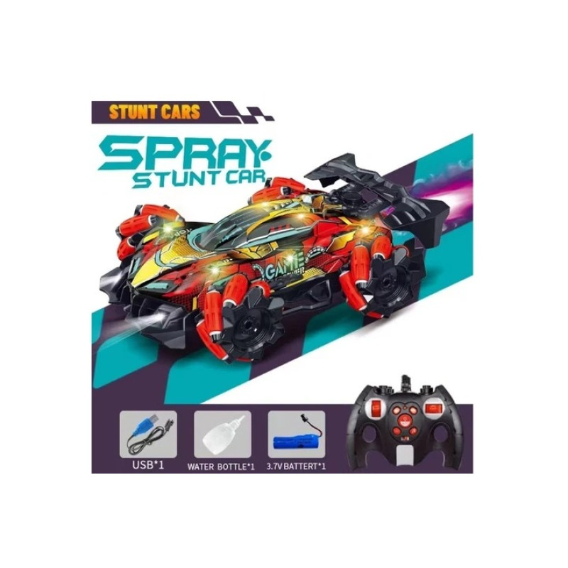 Гоночна Машинка перекрут радіокеруванні Stand Car 1292 пульт 2,4G звук підсвічування USB-кабель Multicolor