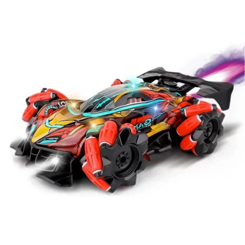 Гоночна Машинка перекрут радіокеруванні Stand Car 1292 пульт 2,4G звук підсвічування USB-кабель Multicolor