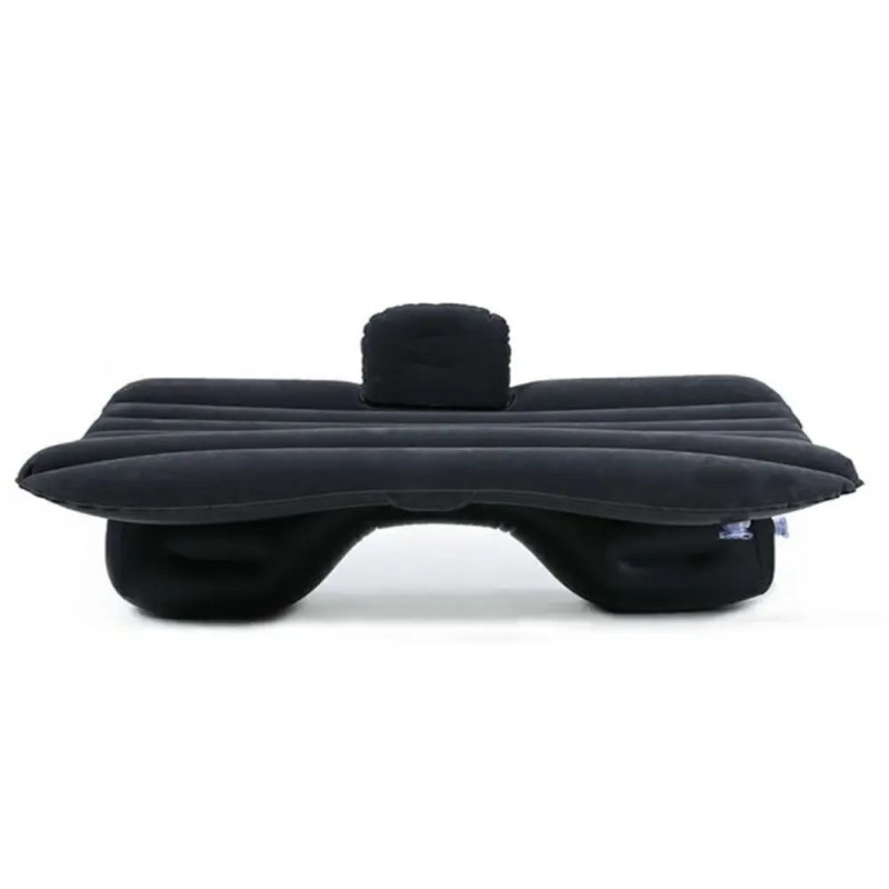 Автомобильная надувная кровать-матрас с подушками и подголовником на заднее сиденье 135*82*45 см SY10122 Black