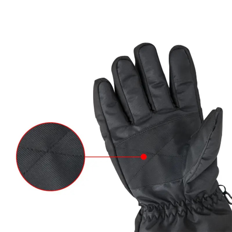 Акумуляторні сенсорні рукавички з підігрівом 5 Вт Anyuekang 12598744 Black