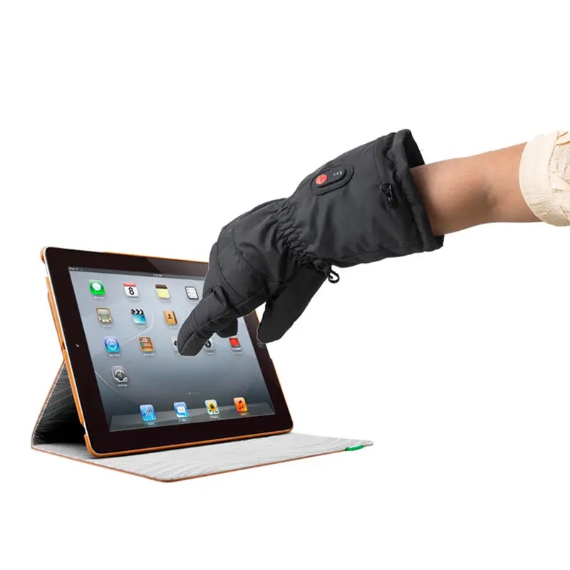 Акумуляторні сенсорні рукавички з підігрівом 5 Вт Anyuekang 12598744 Black