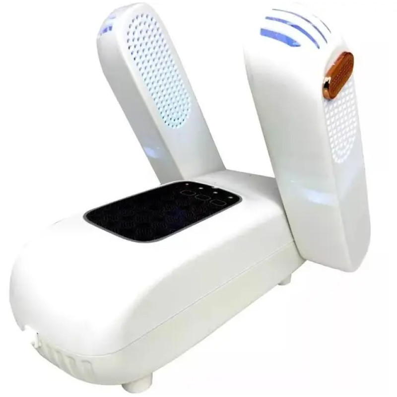 Електрична ультрафіолетова сушарка для взуття антибактеріальна з морською сіллю Shoes Dryer SH01 White Електрична ультрафіолетова сушарка для взуття антибактеріальна з морською сіллю Shoes Dryer SH01 White