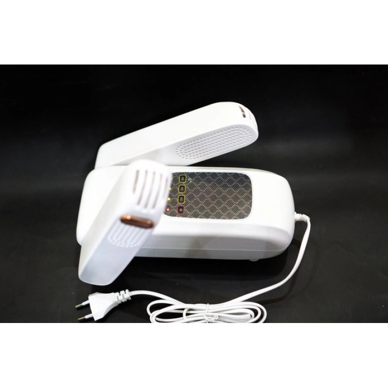 Електрична ультрафіолетова сушарка для взуття антибактеріальна з морською сіллю Shoes Dryer SH01 White Електрична ультрафіолетова сушарка для взуття антибактеріальна з морською сіллю Shoes Dryer SH01 White