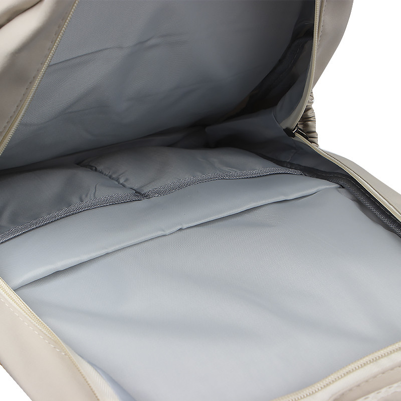 Рюкзак с брелком подростковый слоновая кость для девочки 20-35L Lesko 633227 Ivory