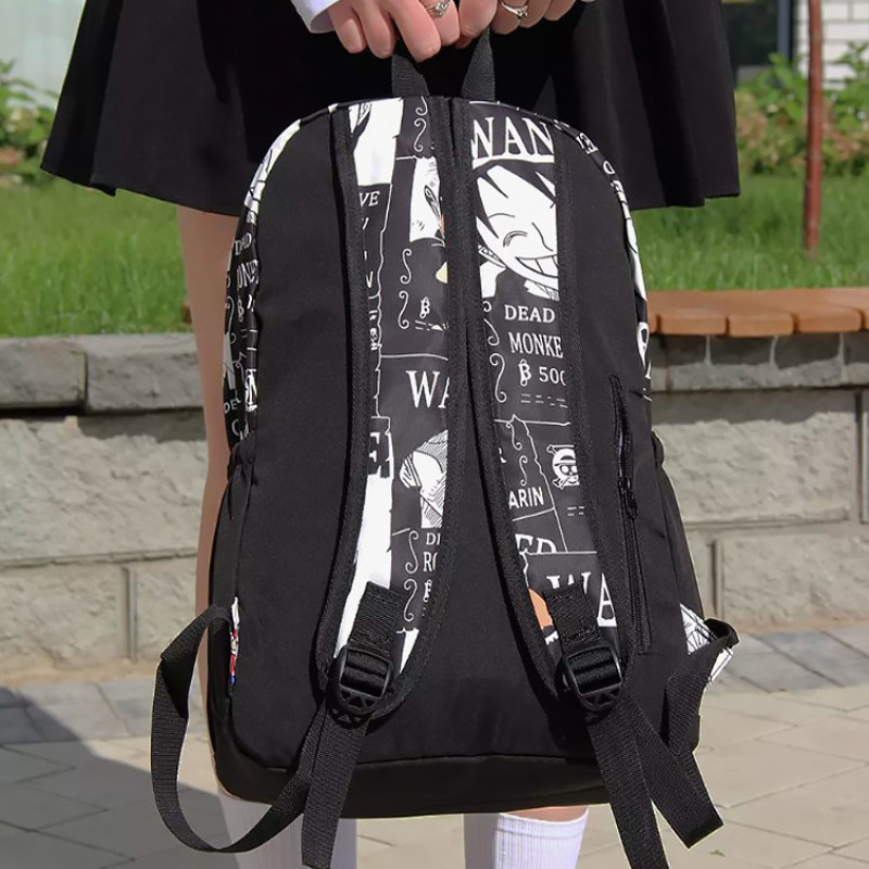 Рюкзак подростковый с аниме 20L Lesko 83124 Black