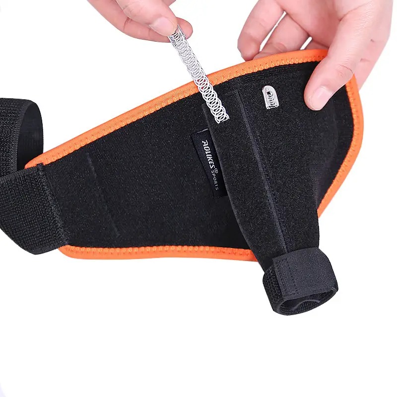 Бандаж ортез на зап'ястку та великий палець Left з фіксатором AOLIKES A-1670 Black/Orange