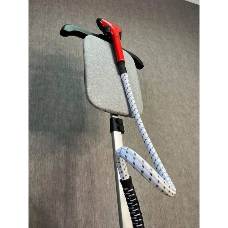 Відпарювач для одягу вертикальний зі стійкою для всіх видів тканини 40г/хв 2.1л 2000Вт Garment Steamer GS200 Red