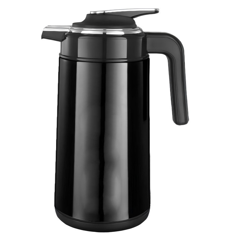 Термос електричний з індикатором температури на 1.5 літри із нержавіючої сталі 2200Вт Zepline ZP-106 Black